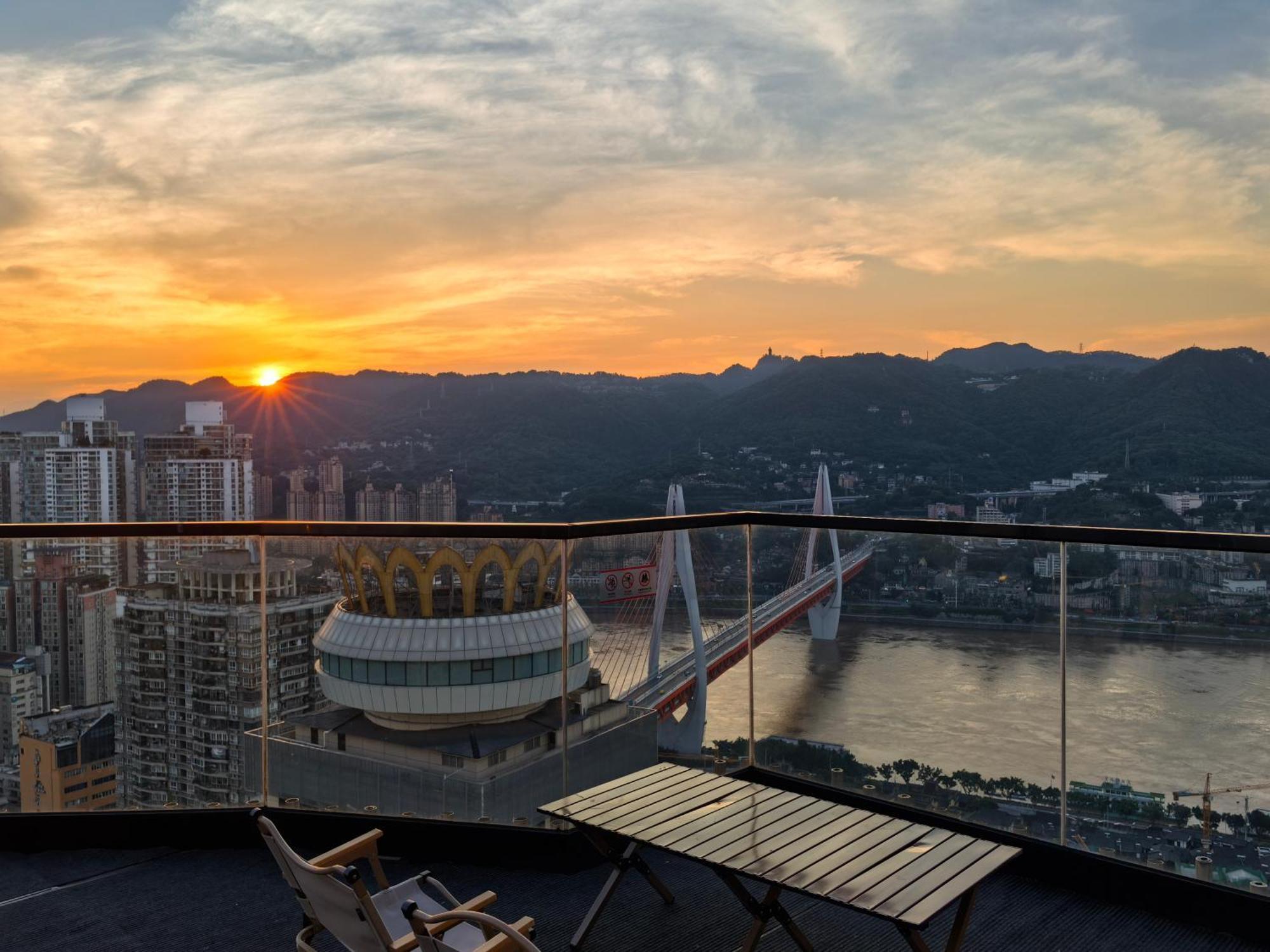 Yunqi River View Terrace Hotel Chongqing Eksteriør bilde